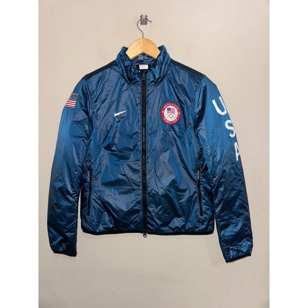 Women's S Nike NikeLab Team USA Summit 2018 Olympic Jacket 916683-474 RARE